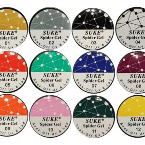 Spider Gel Led Uv Teia De Aranha Desenho - Suke