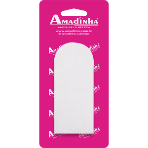 LIXA PEDICURE BRANCA C/ 12 UNIDS AMADINHA