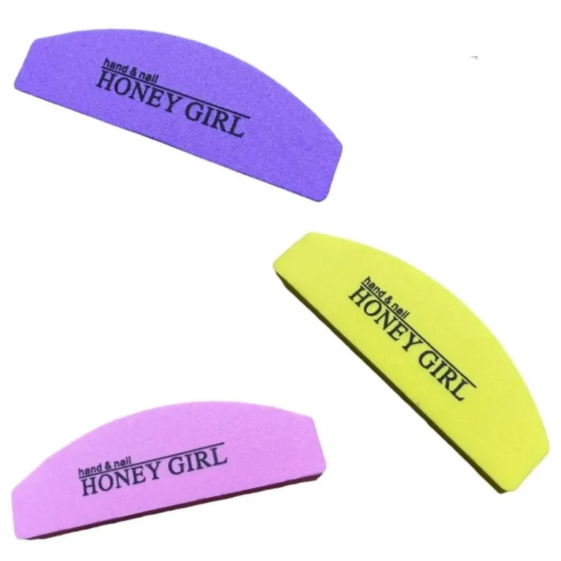 HONEY GIRL - Mini Lixa Buffer Polidora - Fecha Poros 100/180 - 1 unid