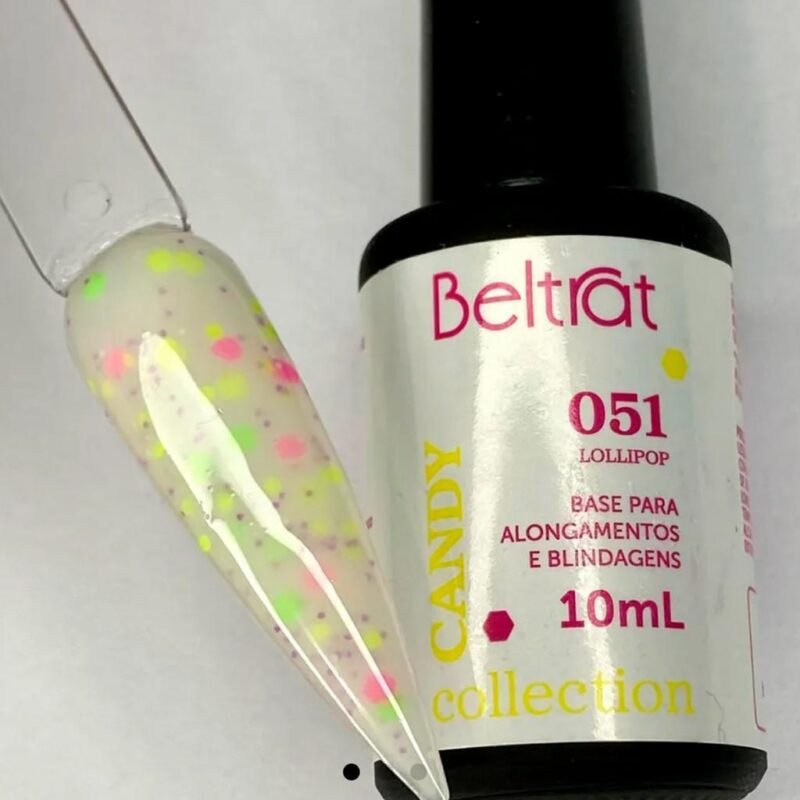 Base Para Unhas Em Gel Candy 10ml - Beltrat - 051 LOLLIPOP - Image 2