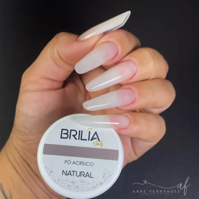 PÓ ACRÍLICO NATURAL 20G BRILIA NAILS - Image 2