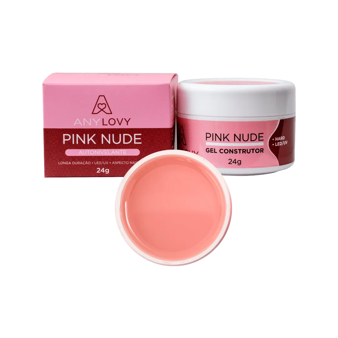 Gel ANYLOVY Construtor Pink Nude 24g – Usina das Unhas