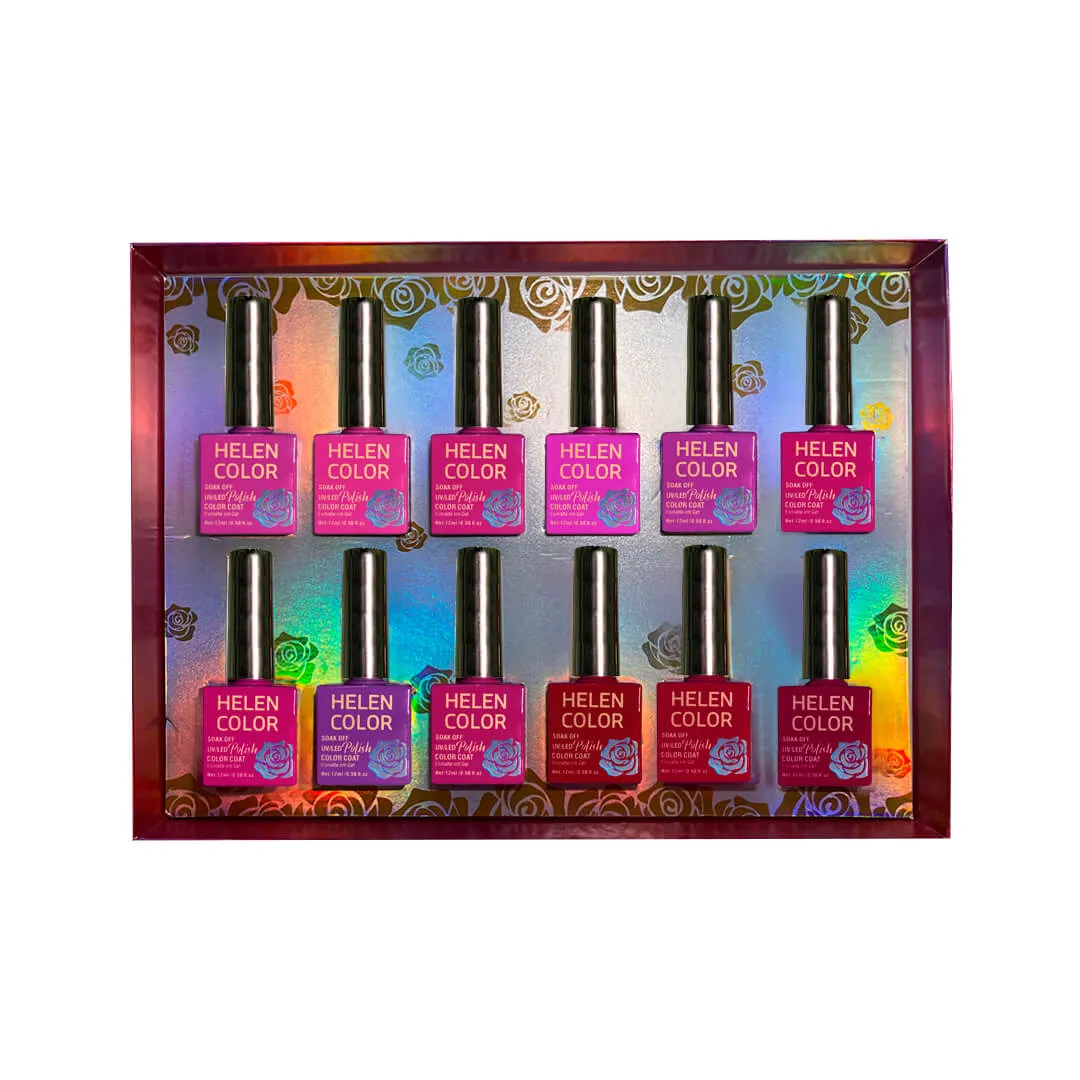 Esmalte em Gel Helen Color Coleção Rosa Glamour 12ml