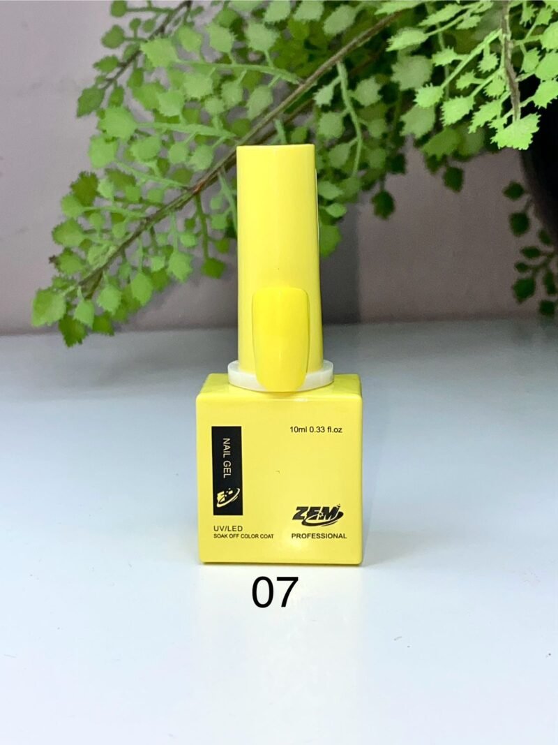 #07 Esmalte em Gel coleção 0586 ZEM 15ml