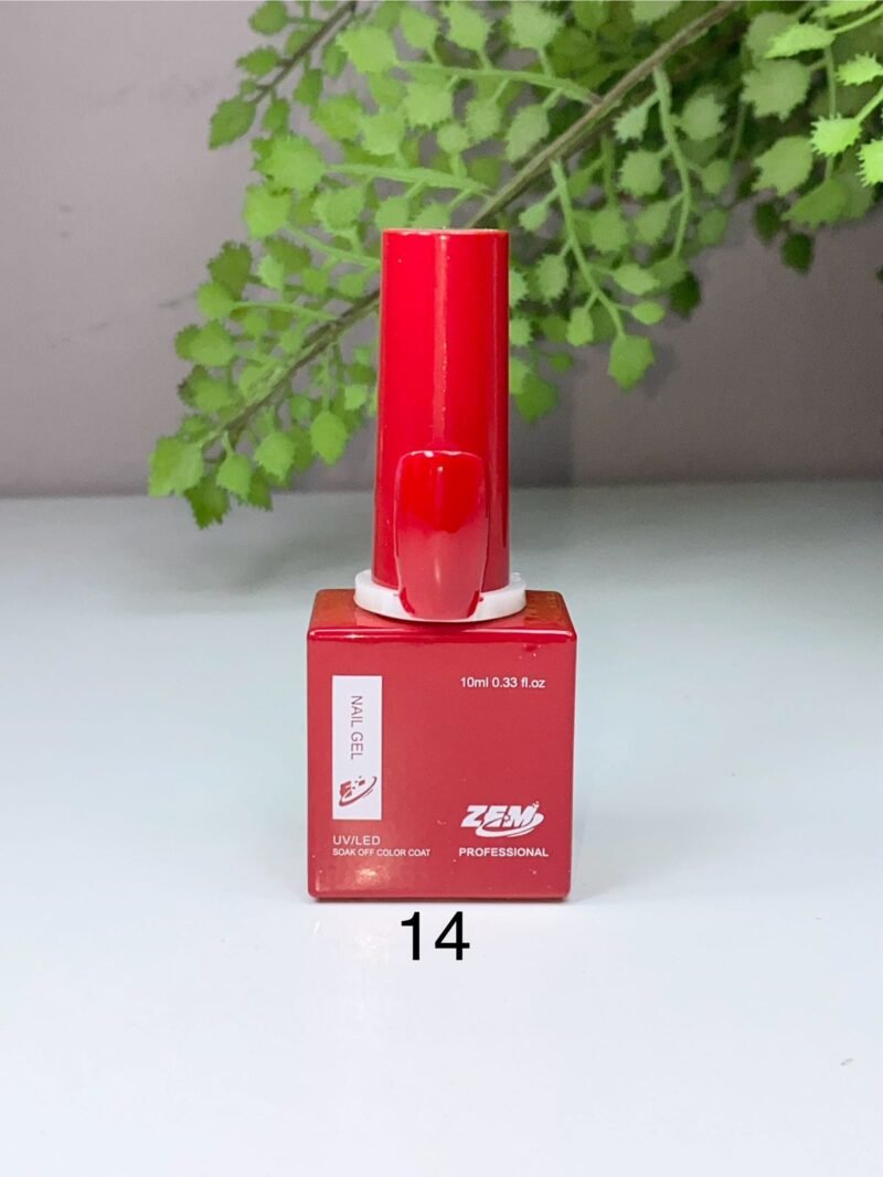 #14 Esmalte em Gel coleção 0586 ZEM 15ml