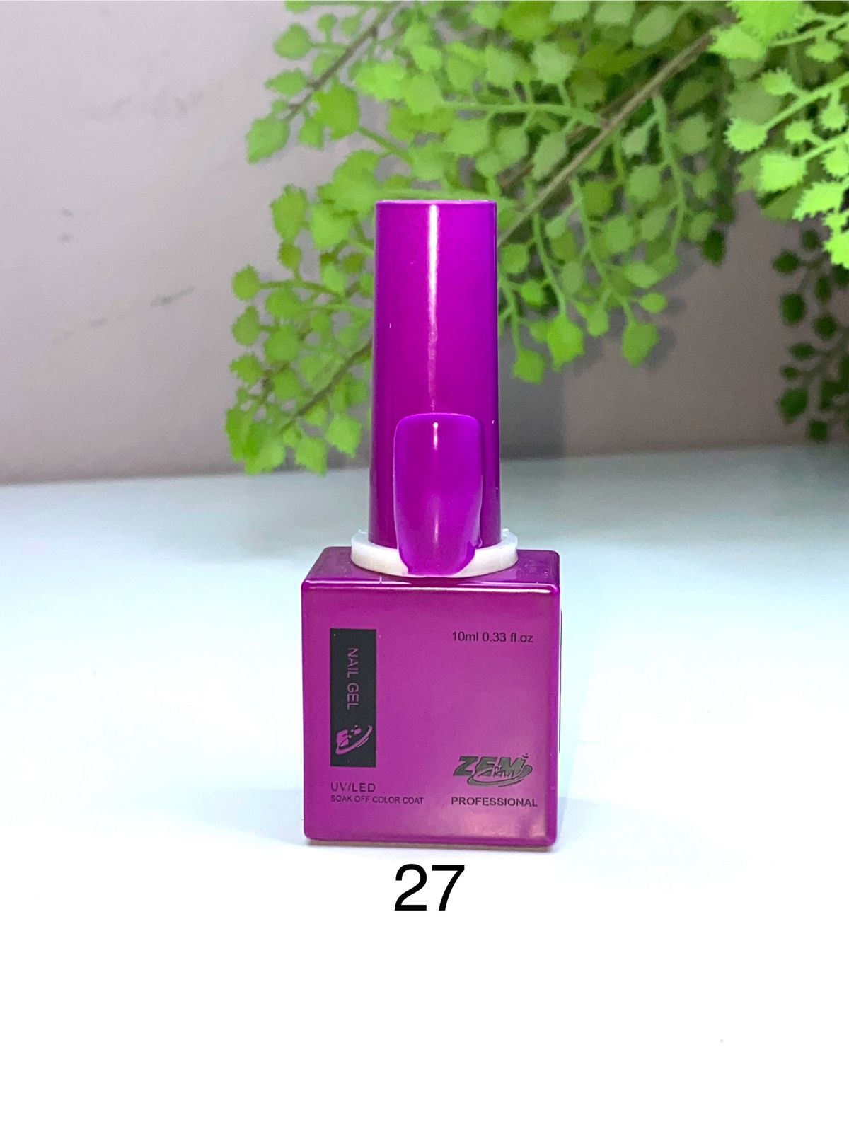 Esmalte em Gel coleção 0586 ZEM 15ml Cor 27