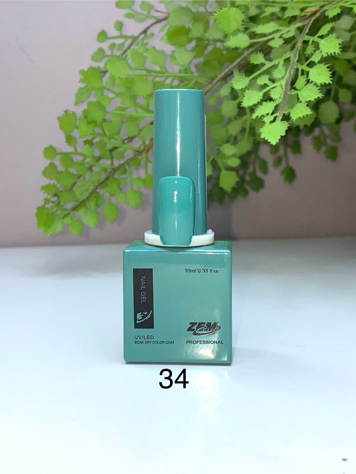 Esmalte em Gel coleção 0586 ZEM 15ml Cor 34