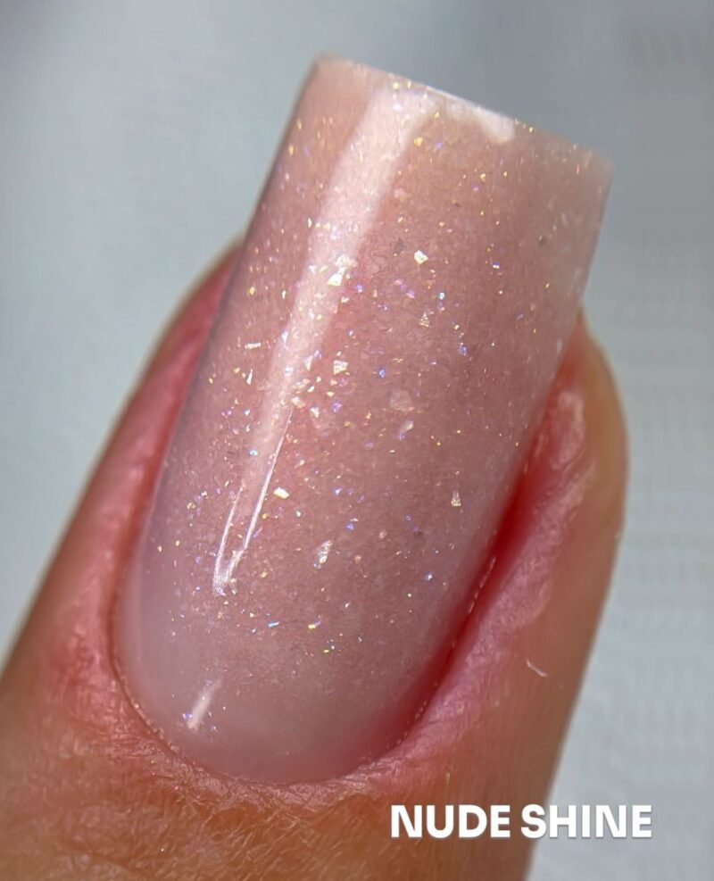 Pó Acrílico com Glitter Vòlia 20g - Nude Shine - Image 2