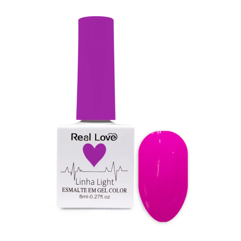 Esmalte em Gel Coleção Coração 8ml - Real Love Cor:119