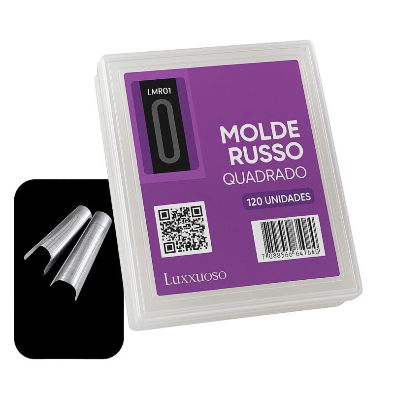 Molde F1 Russo Quadrado C/ 120 unidades LUXXUOSO