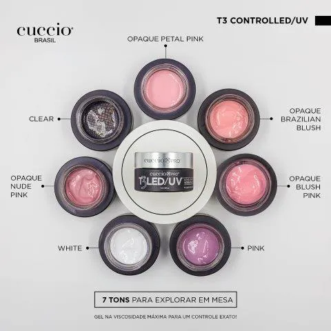Gel T3 Controlled Clear CUCCIO 28g - Imagem 4