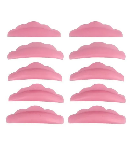 PADS COLORIDOS DE SILICONE PARA LASH LIFTING- 5 PARES