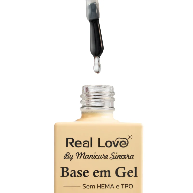 Real Base Base em Gel by Manicure Sincera – 10 ml – Real Love – Usina das Unhas