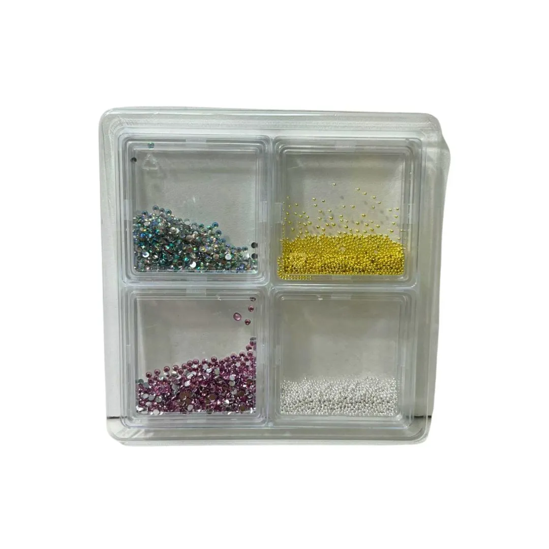 Kit de Caviar e Strass Sortido GOS53 - Real Love - Imagem 3