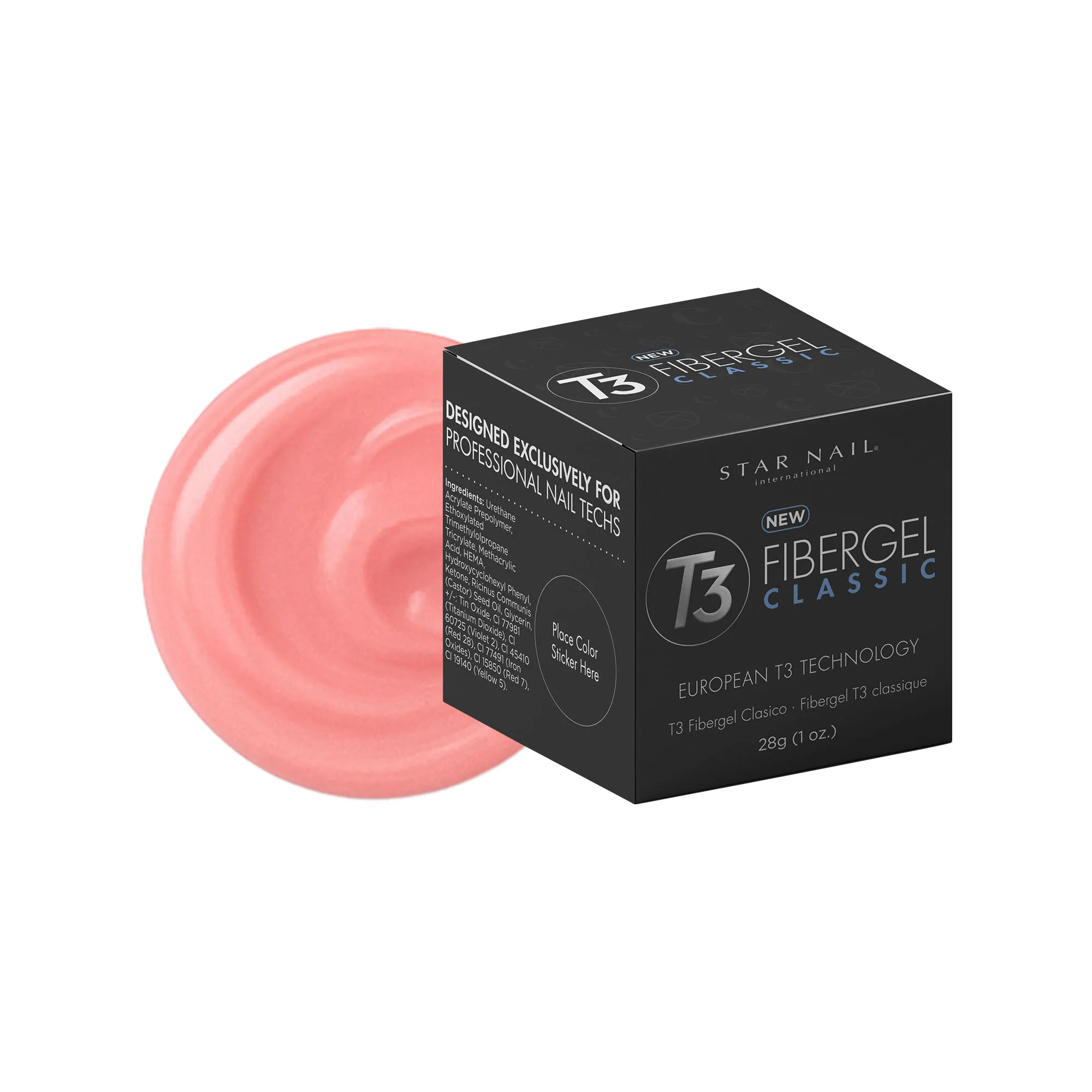 Gel T3 Fibergel Baby Nude CUCCIO 28g