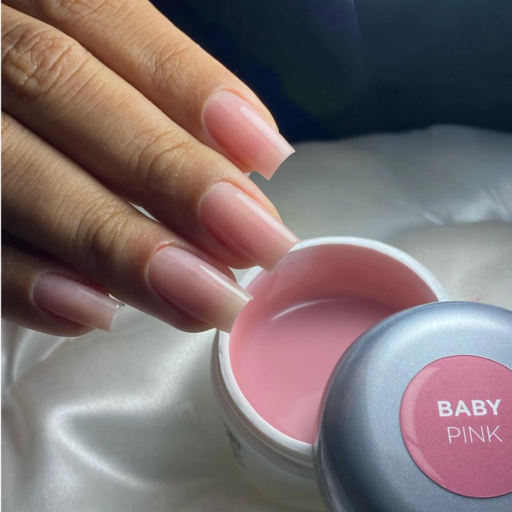 Gel T3 Fibergel Baby Pink CUCCIO 28g - Imagem 2
