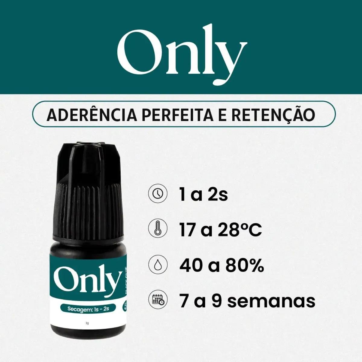 COLA PARA EXTENSÃO DE CÍLIOS ONLY BEAUTIFY PRO 3G