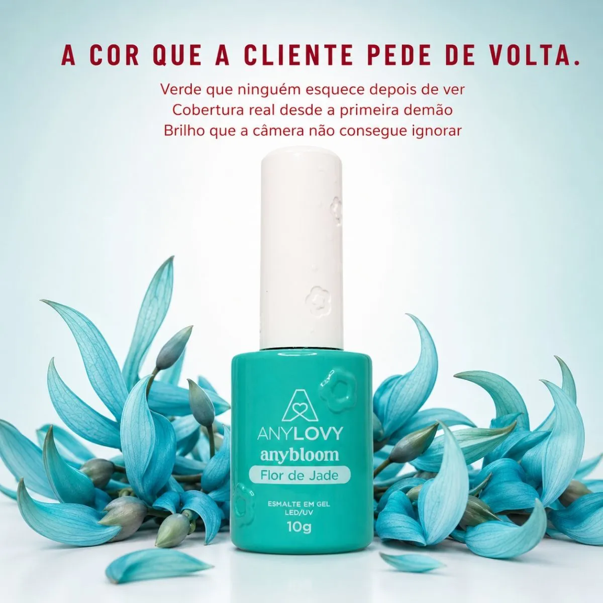 Esmalte em Gel Anybloom Flor de Jade 10g - ANYLOVY - Imagem 3