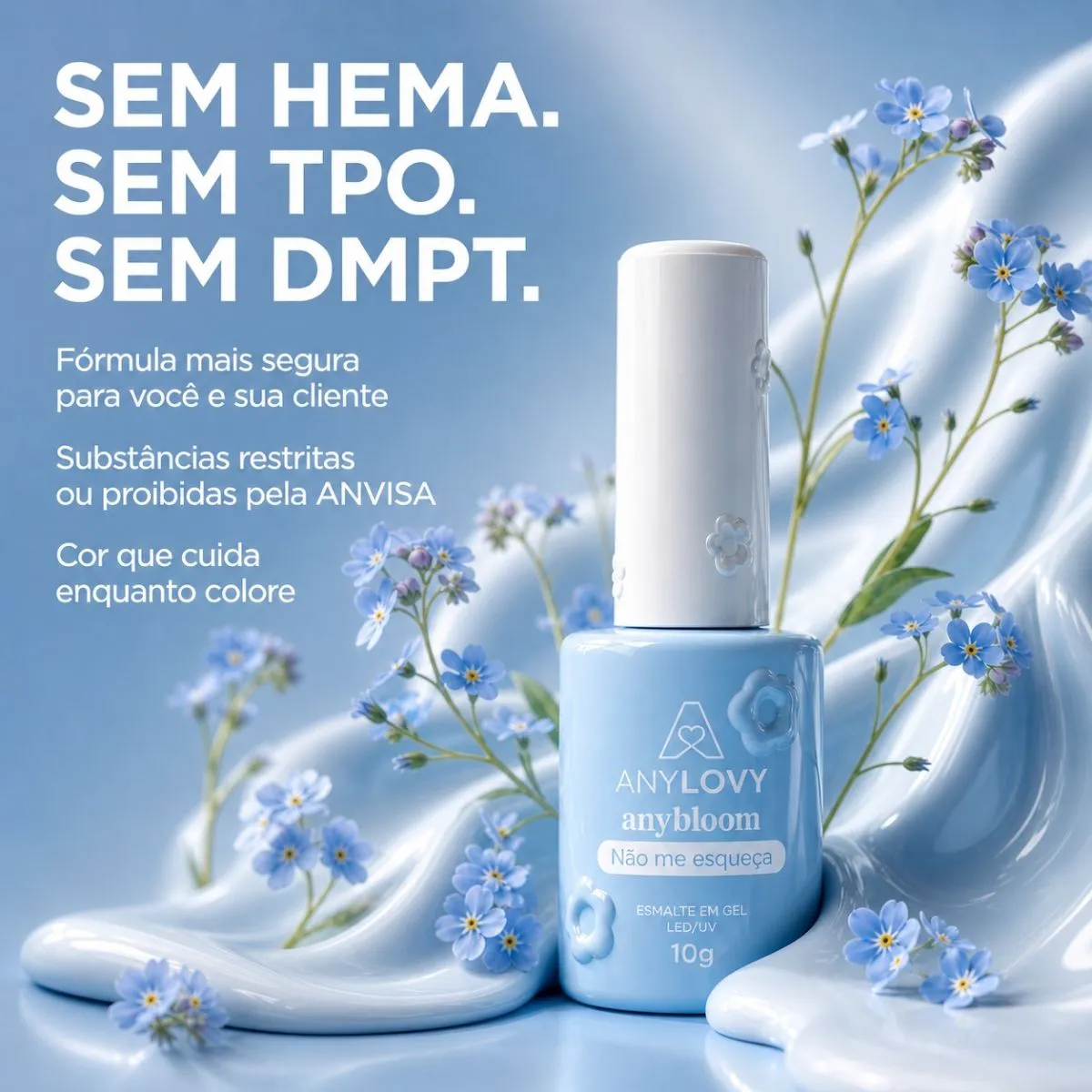 Esmalte em Gel Anybloom Não Me Esqueça 10g - ANYLOVY - Imagem 3