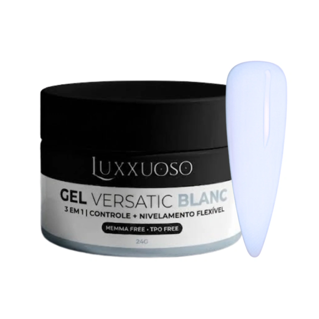 Gel Versatic 03 em 01 Blanc - HEMA e TPO Free - Luxxuoso 24g