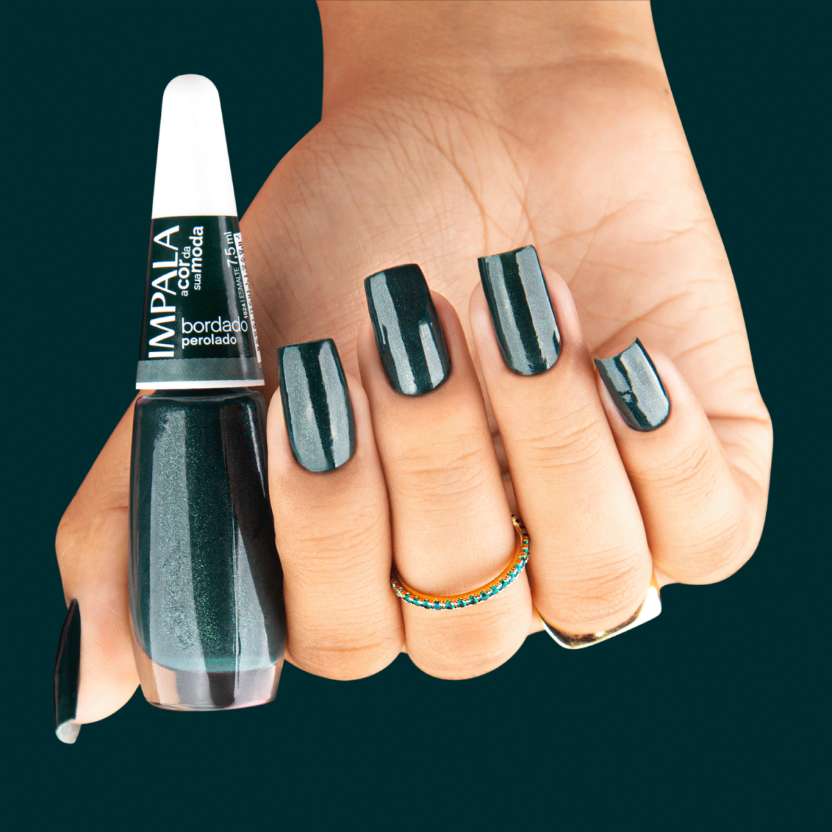 Esmalte Impala Cremoso A Cor da Sua Moda - Bordado 7.5ml - Imagem 2