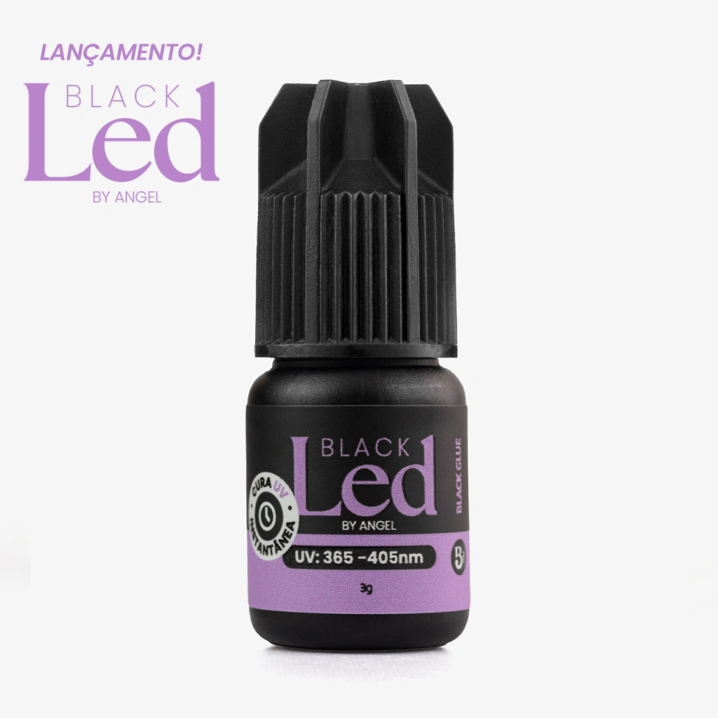 COLA PARA EXTENSÃO DE CÍLIOS LED BLACK BEAUTIFY PRO 3G